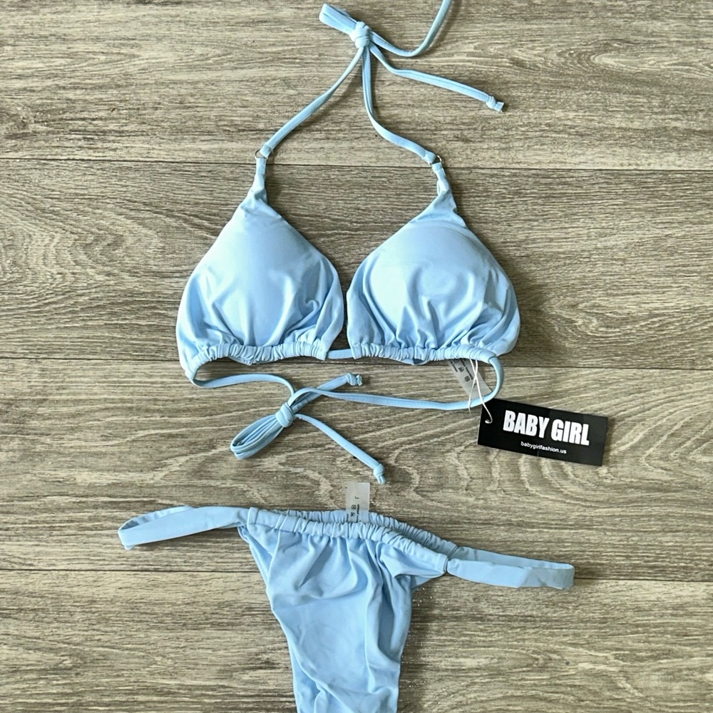 BRAND NEW SKY BLUE SWIMWEAR!